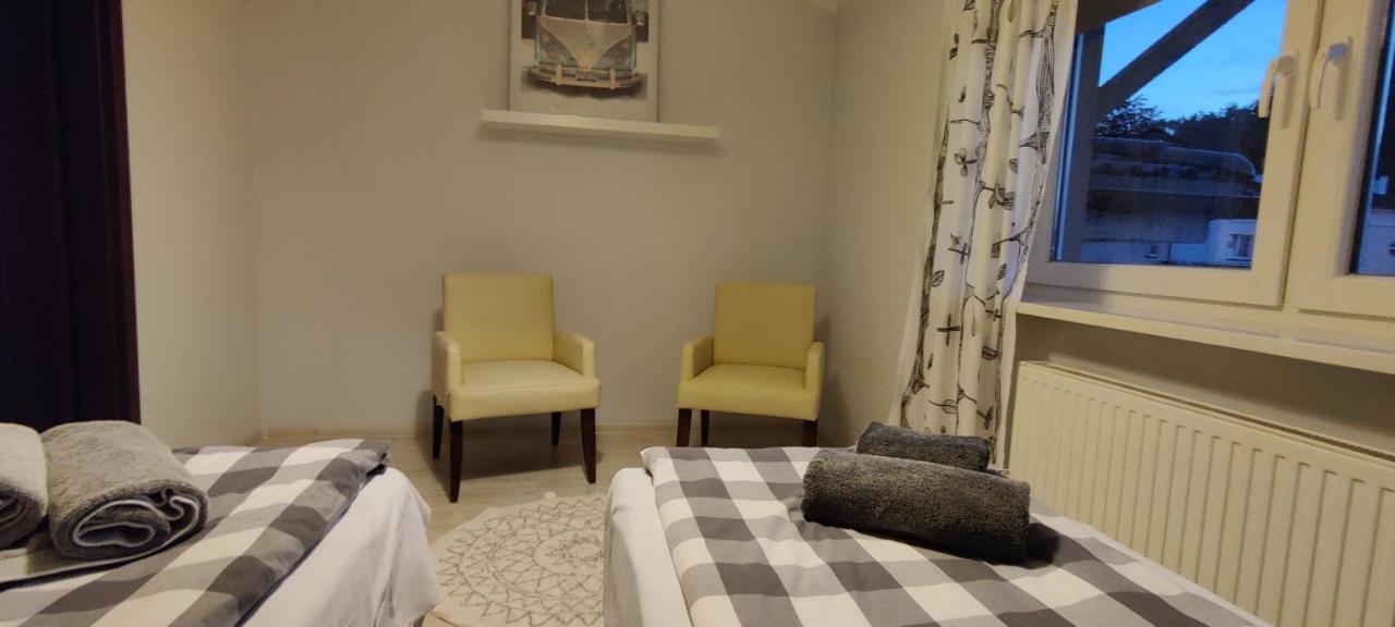 Apartament Lesna Z Tarasem グディニャ エクステリア 写真